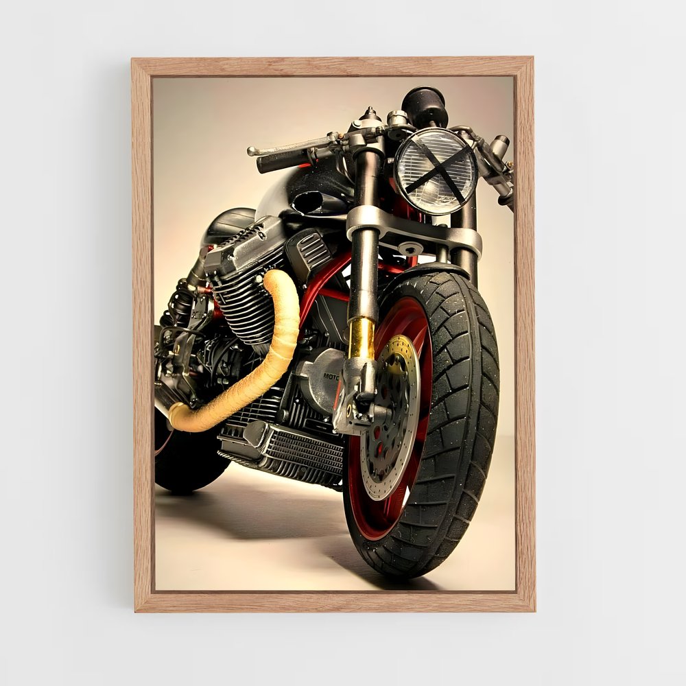 Poster Moto Vivid – affiche Moto Guzzi (vue 4)